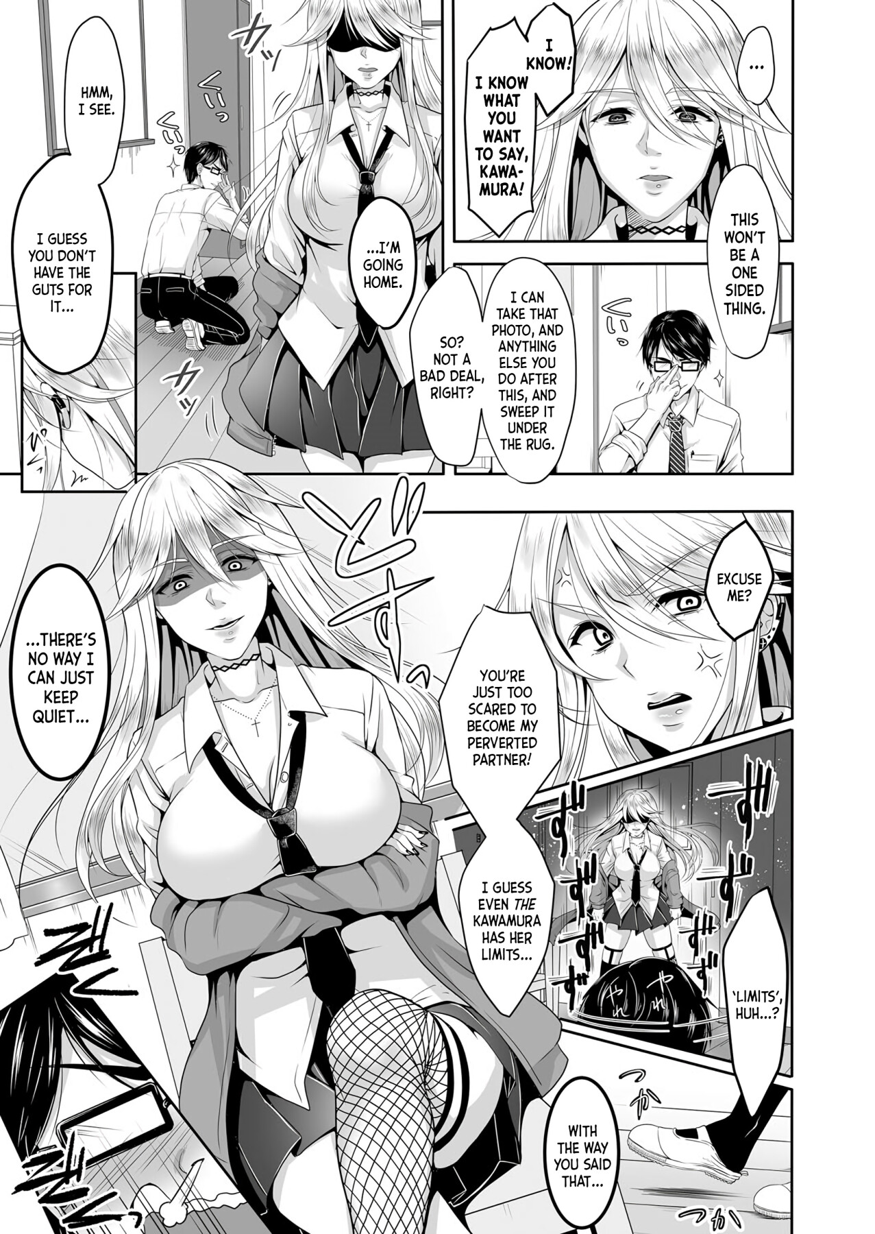 Hentai Manga Comic-Sadistic Yankee JK and Masochist Perverted Teacher-Read-3